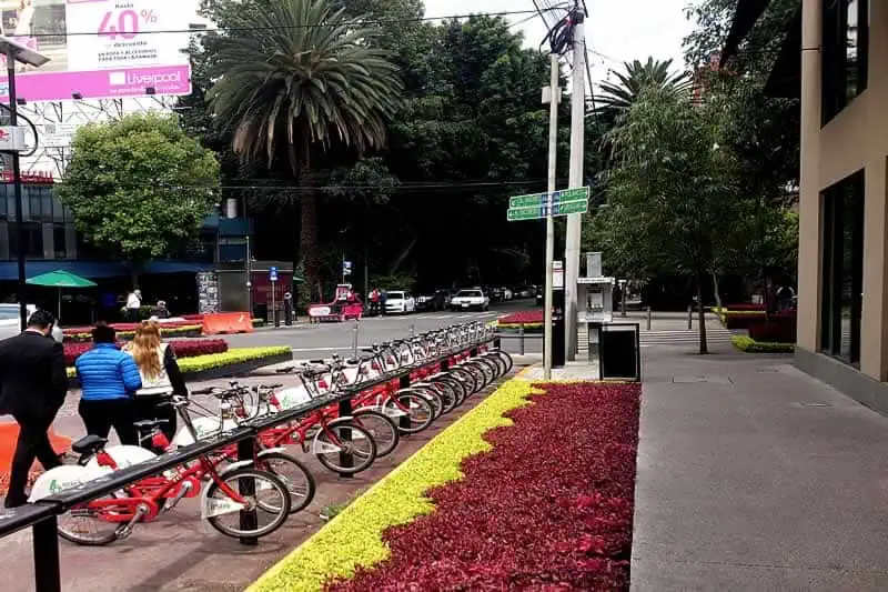 Renta de bicicletas en Polanco CDMX