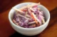 Ensalada Coleslaw o Ensalada de Col Bowl con ensalada coleslaw