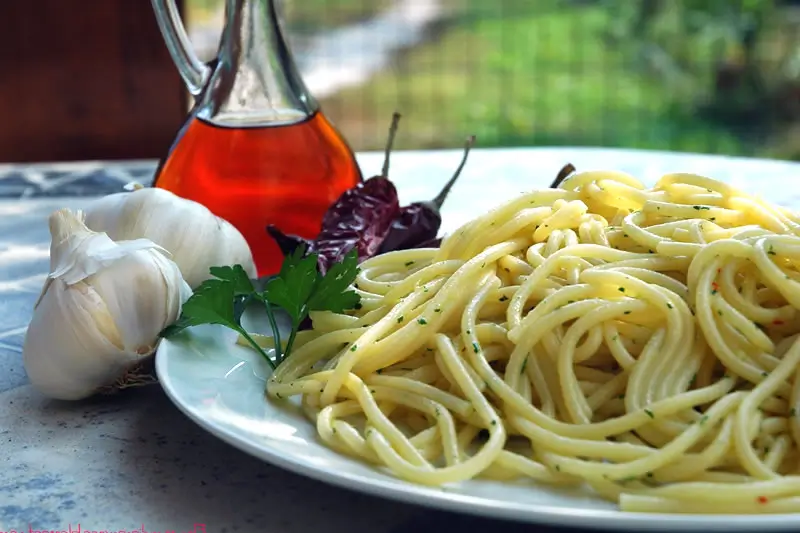 Espagueti aglio e olio