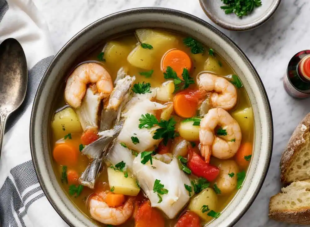 Homepage Cazuela con frijoles charros y tortillas