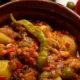 Cazuela con bacalao a la vizcaína