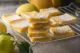 Barras de limón repostería