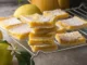 Barras de limón repostería