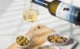 Botella de vino Albariño