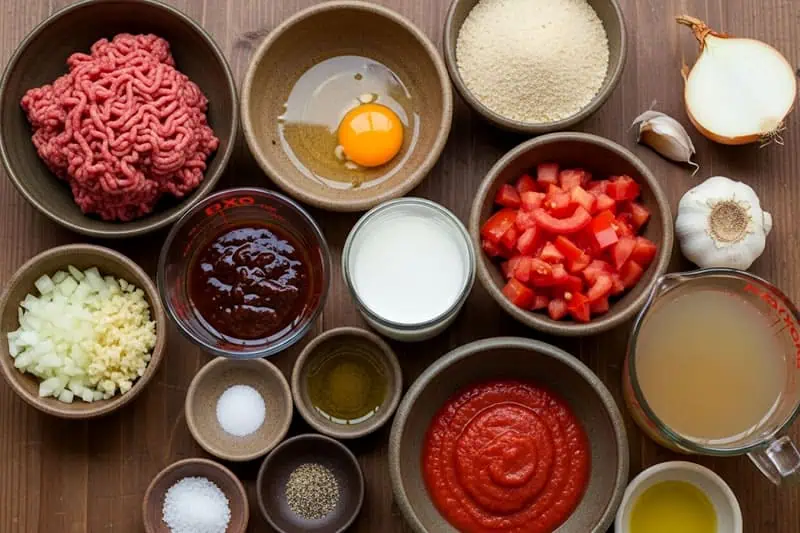 Albóndigas en Chipotle Ingredientes para preparar albóndigas en chipotle