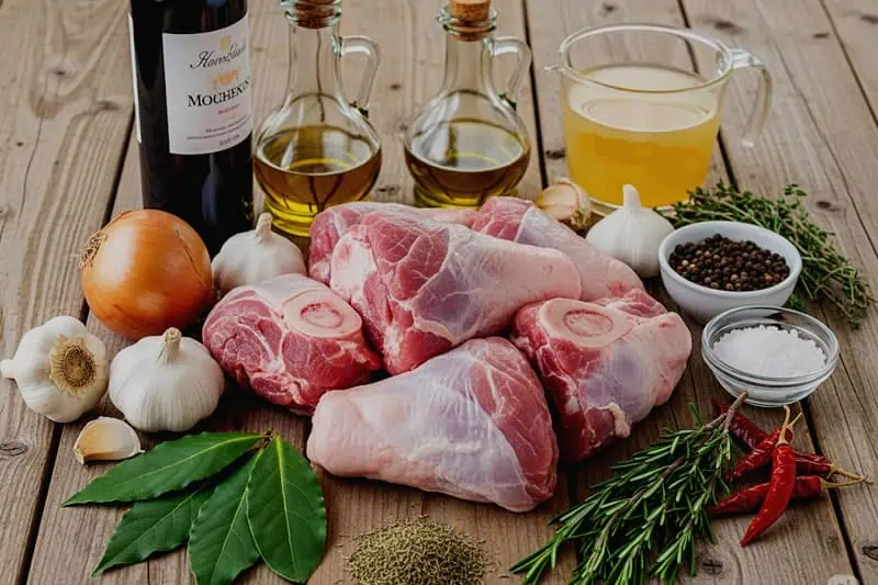 Chamorro al Horno: Aprende a Prepararlo en Casa Ingredientes para preparar chamorro al horno