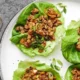 Wraps de lechuga con pollo