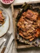 Cochinita pibil con complementos