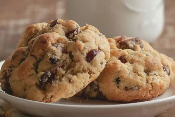Galletas de avena con pasas