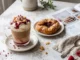 Raspberry Danish Latte Receta Raspberry Danish Latte
