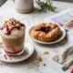 Raspberry Danish Latte