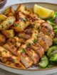 Platon de pechuga gyro con papas