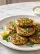 Tortitas de atún con espinaca