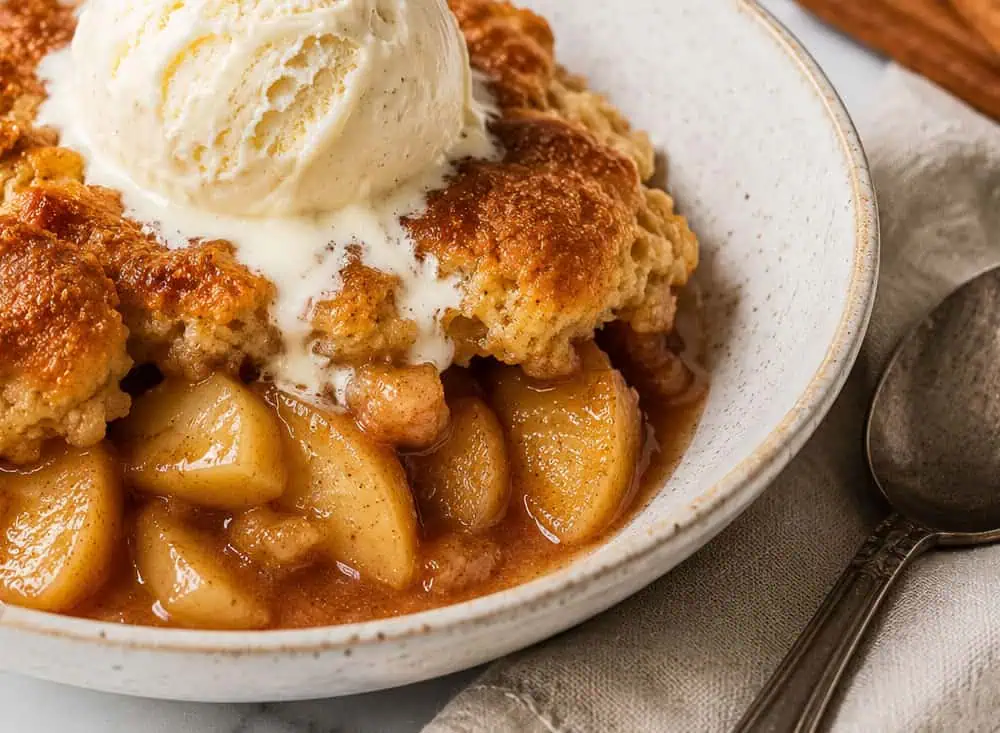 Cobbler de manzana Cobbler de manzana