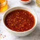 Bowl con salsa de miel picante