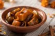 Cazuela con calabaza en tacha