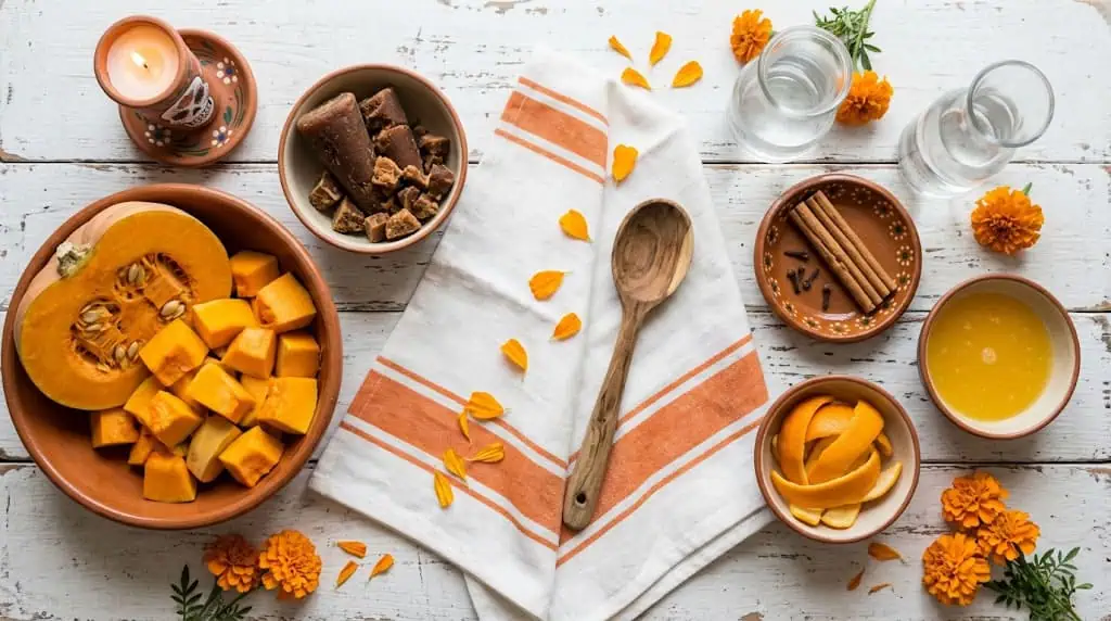 Calabaza en Tacha: historia, ingredientes y cómo prepararla paso a paso Ingredientes para preparar la calabaza en tacha