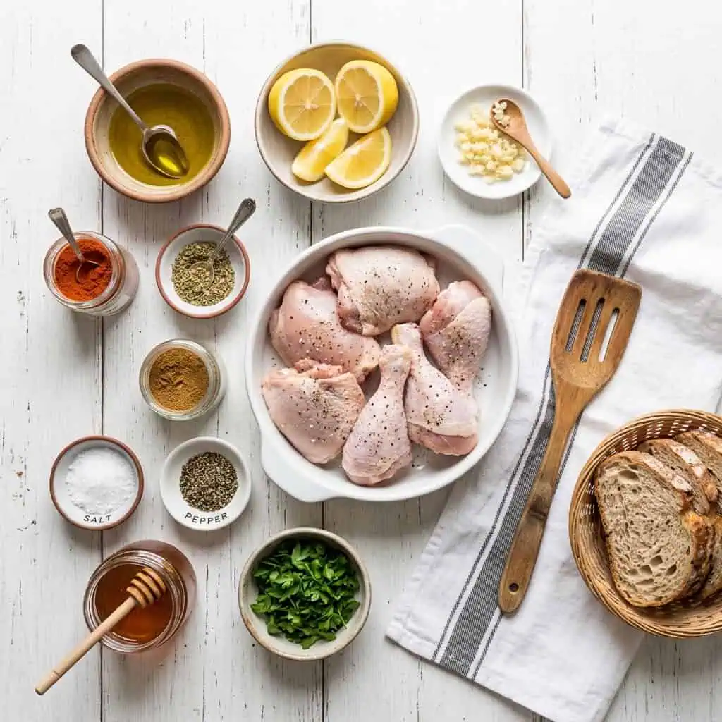 Pollo a la Parrilla Jugoso: el secreto está en la marinada y en saber esperar Pollo a la parrilla ingredientes