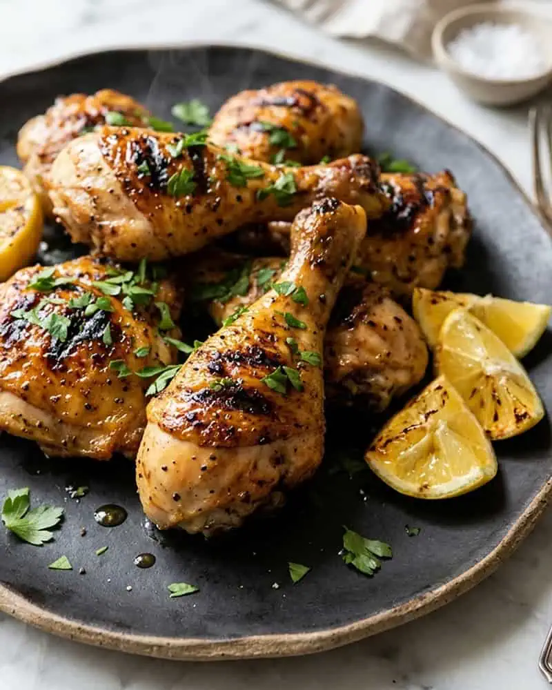 Pollo a la Parrilla Jugoso: el secreto está en la marinada y en saber esperar Pollo a la parrilla